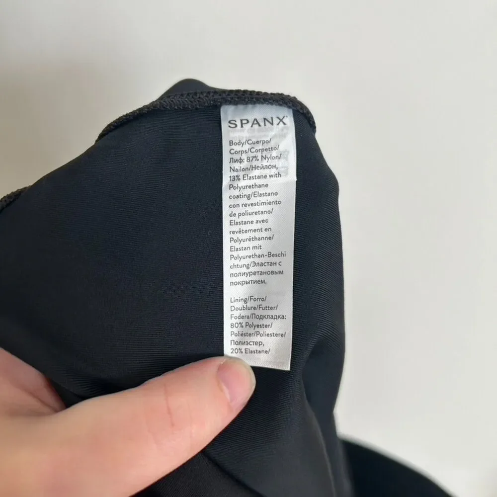 SPANX Faux Leather Leggings